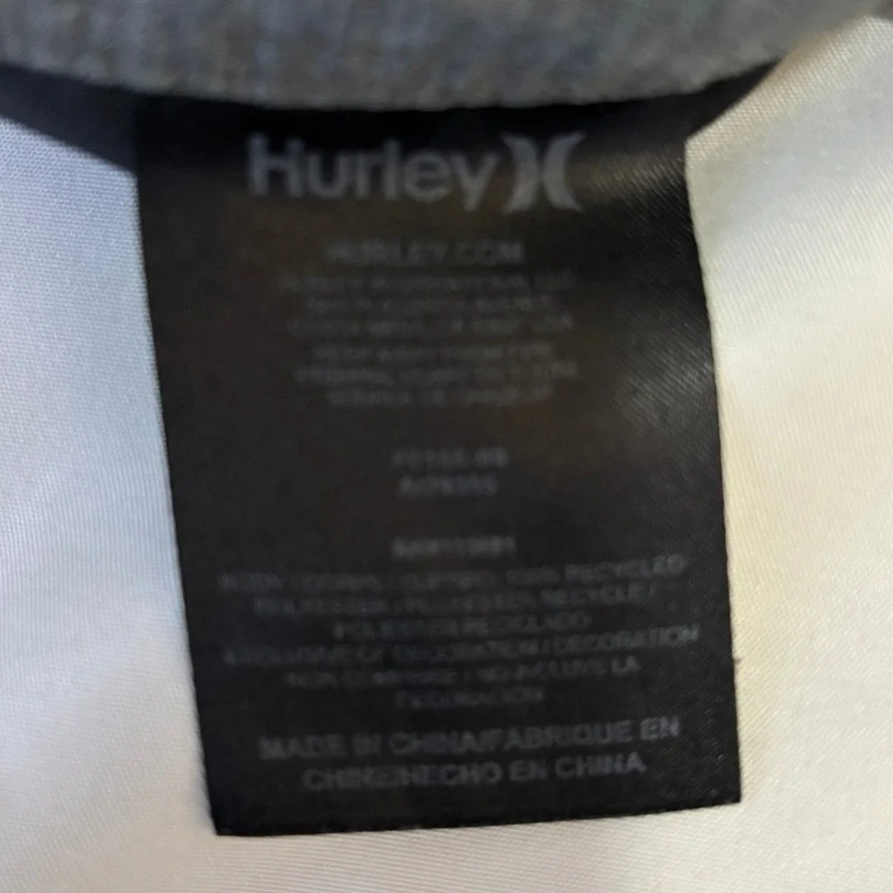 Hurley Board Shorts Mens 36 Black Surf Swim Casual Classic